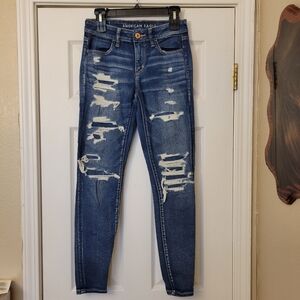 American Eagle Distressed Women's Ne(x)t Level Stretch Size 2